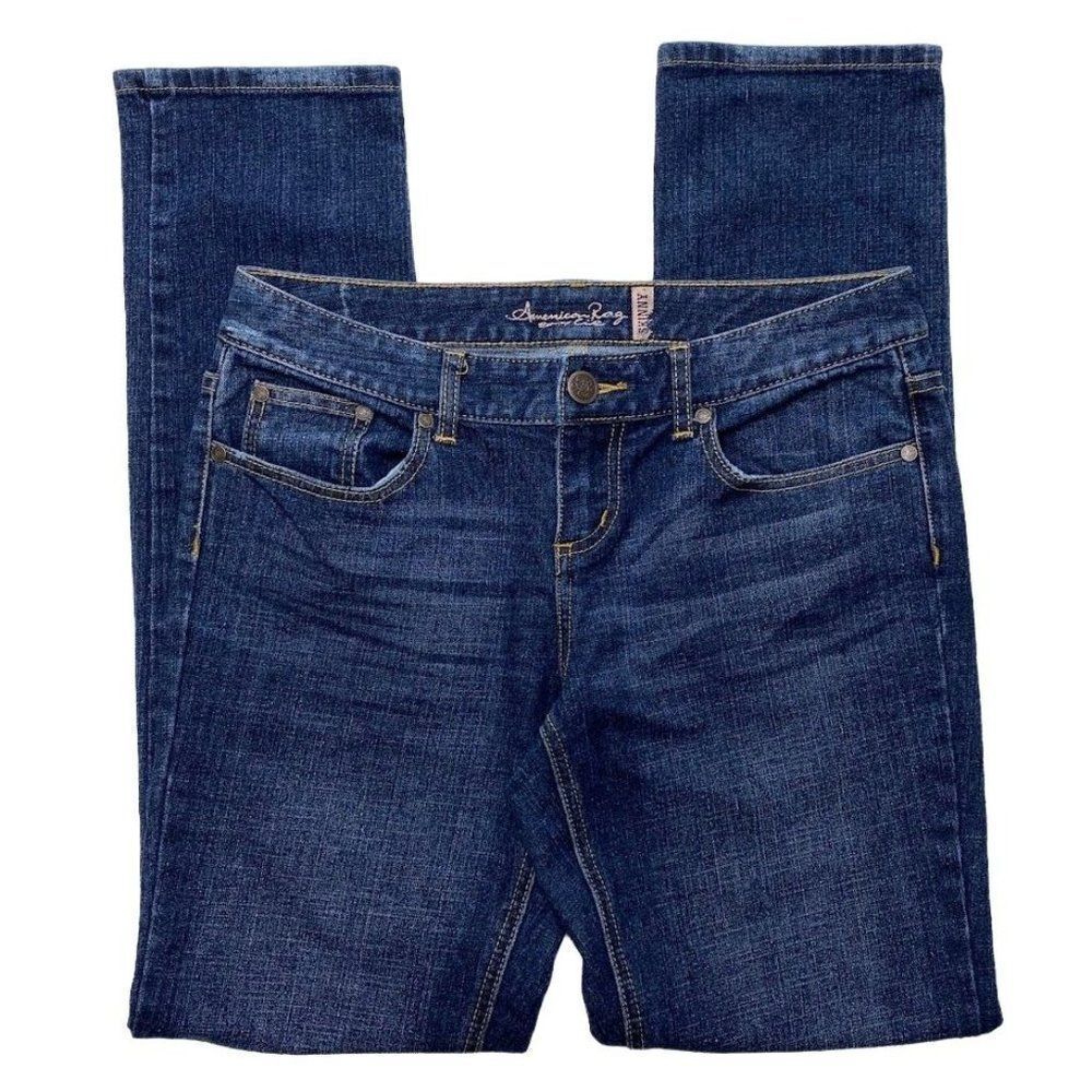 American‎ Rag Dark Wash Skinny Denim Jeans Sz 9